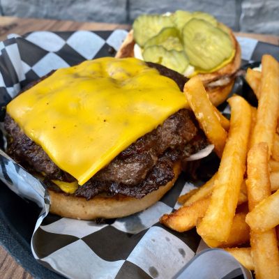 Double Smash Cheeseburger